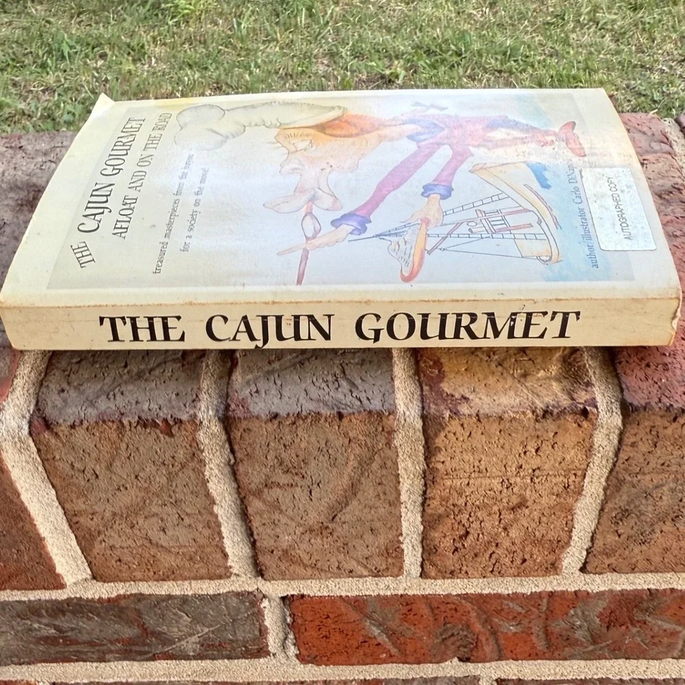 The Cajun Gourmet Afloat and On the Road Carlo DiNapoli Signed Cookbook 1991